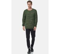 Strickpullover RUSTY NEAL, Herren, Gr. M, grün, 70% Polyacryl, 30% Baumwolle, unifarben, casual, normal, Rundhals, Langarm, Pullover, im modischen Strick-Design (11140701-M) grün