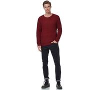 Strickpullover RUSTY NEAL, Herren, Gr. XXL, rot, 70% Polyacryl, 30% Baumwolle, unifarben, normal, Rundhals, Pullover Strickpullover, im modischen Strick-Design (32231325-XXL) rot