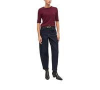 s.Oliver BLACK LABEL Strickpullover Damen Rundhals unifarben Rot Gr. 40 - 70% Viskose/30% Polyamid