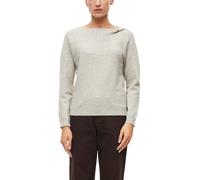 s.Oliver Strickpullover mit Schmuck-Detail und Raglanärmeln Beige Größe 42