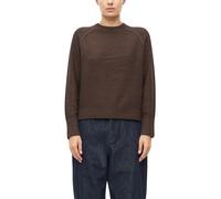 Bouclé-Strickpullover im Relaxed Fit 38 braun 2182183.8944.38
