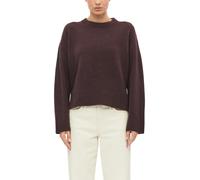 Strickpullover S.OLIVER, Damen, Gr. 38, lila, pink, Strick, Obermaterial: 57% Polyacryl, 31% Polyester, 9% Wolle, 3% Elasthan, unifarben, normal hüftbedeckend, Rundhals, Bündchen, Pullover Strickpullo