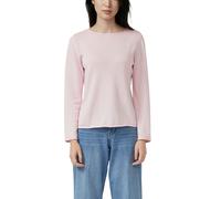 Strickpullover S.OLIVER, Damen, Gr. 44, rosa (rose), Strick, Obermaterial: 100% Baumwolle, unifarben, normal hüftbedeckend, U-Boot-Ausschnitt, Pullover Strickpullover, mit U-Boot-Ausschnitt (47130504-