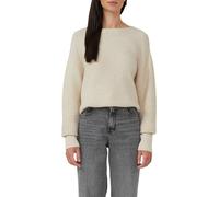 Strukturierter Strickpullover in Oversize mit Rippbündchen 46 beige 2170430.81W9.46