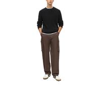 Strickpullover S.OLIVER, Herren, Gr. XL, schwarz, Pullover Strickpullover, Langarmpullover mit Rundhals / Baumwolle (97514443-XL) schwarz