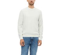 s.Oliver RED LABEL Regular Fit Pullover aus reiner Baumwolle in Offwhite, Größe XXL