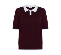 Strickpullover SAINT TROPEZ "Strickpullover MeaveSZ", Damen, Gr. S, rot (winetasting), Obermaterial: 80% Viskose LENZING ECOVERO CV LenzEcov. 20% Polyamid PA., Pullover Strickpullover (25359526-S) win