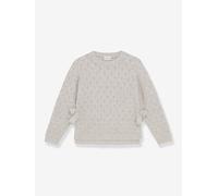 Strickpullover Schleifen Mädchen MINYMO puder Gr. 128