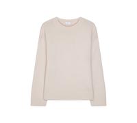 Strickpullover SEIDENSTICKER, Damen, Gr. XL, natur, 80% Wolle, 15% Polyamid, 5% Kaschmir, unifarben, relaxed fit, Rundhals, Pullover Strickpullover, Sweater Uni (58887955-XL) natur