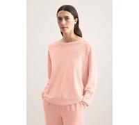 Strickpullover SEIDENSTICKER "Schwarze Rose", Damen, Gr. S, rose, 52% Polyester, 48% Manila, regular fit, Rundhals, Pullover Strickpullover, 1/1 Rundhals (51696147-S) rose