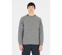 Strickpullover SOS "Aneto", Herren, Gr. M, grau, 100% Wolle, unifarben, normal, Rundhals, Pullover Strickpullover, aus reiner Merinowolle (39816710-M) grau