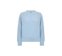 Strickpullover SOYACONCEPT "Soya Concept Sweater SC-AMELA", Damen, Gr. XL, 6250 windsurfer, Obermaterial: 100% Baumwolle, Pullover Strickpullover (31356307-XL) 6250 windsurfer