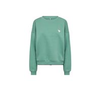 Strickpullover SOYACONCEPT "Soya Concept Sweater SC-ANGELIN", Damen, Gr. XL, grün (7505 frosty spruce), Obermaterial: 60% Baumwolle, 40% Polyester, Pullover Strickpullover (27233015-XL) 7505 frosty sp