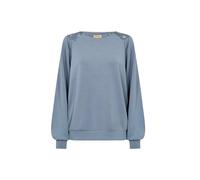 Strickpullover SOYACONCEPT "Soya Concept Sweater SC-BANU 159", Damen, Gr. S, 6760 flint blau, Obermaterial: 48% Lyocell, 48% Polyester, 4% Elasthan, Pullover Strickpullover (35910067-S) 6760 flint bla