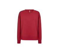 Strickpullover SOYACONCEPT "Soya Concept Sweater SC_BANU", Damen, Gr. M, rot (4780 rot), Obermaterial: 48% Modal, 48% Polyester, 4% Elasthan, Pullover Strickpullover (94733369-M) 4780 rot