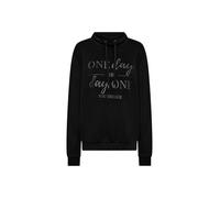 Soyaconcept Sweatshirt mit Stehkragen und Tunnelzug Modell 'BANU' in Black, Größe S