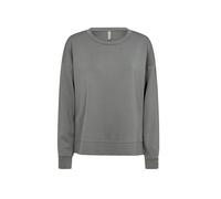 Strickpullover SOYACONCEPT "Soya Concept Sweater SC_BANU", Damen, Gr. S, grau (7390 misty), Obermaterial: 48% Modal, 48% Polyester, 4% Elasthan, Pullover Strickpullover (31569409-S) 7390 misty