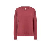 Strickpullover SOYACONCEPT "Soya Concept Sweater SC-BANU", Damen, Gr. XS, 4470 dunkel rot, Obermaterial: 48% Modal, 48% Polyester, 4% Elasthan, Pullover Strickpullover (12140214-XS) 4470 dunkel rot