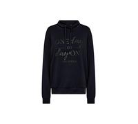 Strickpullover SOYACONCEPT "Soya Concept Sweater SC-BANU", Damen, Gr. XS, 6910 navy, Obermaterial: 48% Modal, 48% Polyester, 4% Elasthan, Pullover Strickpullover (63578245-XS) 6910 navy