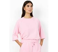 Strickpullover SOYACONCEPT "Soya Concept Sweater SC", Damen, Gr. XS, rosa (4120 rose), Obermaterial: 48% Modal, 48% Polyester, 4% Elasthan, Pullover Strickpullover (97815533-XS) 4120 rose