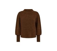 Strickpullover SOYACONCEPT "Soya Concept Sweater SC-NESSIE 60", Damen, Gr. XL, 98810 braun melange, Obermaterial: 49% Polyacryl, 26% Wolle, 22% Polyester, 3% Elasthan, Pullover Strickpullover (8969663