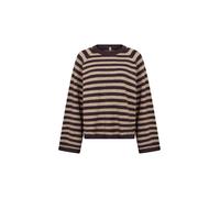 Strickpullover SOYACONCEPT "Soya Concept Sweater SC-ORLEAN", Damen, Gr. L, 95120c plum perfect mel, Obermaterial: 74% Polyacryl, 24% Polyester, 2% Elasthan, Pullover Strickpullover (61633769-L) 95120c