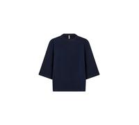 Strickpullover SOYACONCEPT "Soya Concept Sweater SC_ORLEAN", Damen, Gr. M, 96905 navy blazer melange, Obermaterial: 74% Polyacryl, 24% Polyester, 2% Elasthan, Pullover Strickpullover (10574761-M) 9690