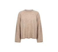 Strickpullover SOYACONCEPT "Soya Concept Sweater SC_ORLEAN", Damen, Gr. M, 98008 sand melange, Obermaterial: 74% Polyacryl, 24% Polyester, 2% Elasthan, Pullover Strickpullover (19570552-M) 98008 sand 