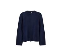 Strickpullover SOYACONCEPT "Soya Concept Sweater SC_ORLEAN", Damen, Gr. XS, 96905 navy blazer melange, Obermaterial: 74% Polyacryl, 24% Polyester, 2% Elasthan, Pullover Strickpullover (40222763-XS) 96
