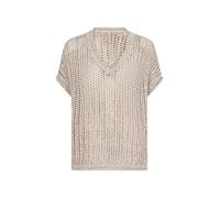 Soyaconcept Pullunder mit V-Ausschnitt Modell 'RUDY' in Beige, Größe XL