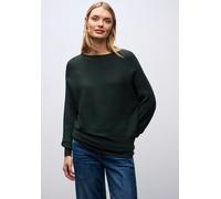 Street One Damen 3016972 Dolman Pullover, evernight Green, 40