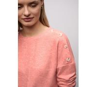 Damen Softes Shirt mit Knöpfen