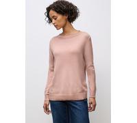 Street One Damen 3015492 Pullover mit Rollkante, Faded Rose Mel, 44