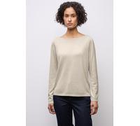 Street One Frauen Strickpullover in Beige, Gr: 46