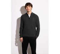 Street One MEN Troyer Strukturpullover Anthra Grey Melange XL