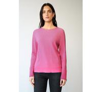 Strickpullover STREET ONE STUDIO, Damen, Gr. 38, blazing berry meliert, Stoff, 30% Polyester, 27% Polyacryl, 23% Polyamid, 20% Viskose, unifarben, comfort fit normal, Rundhals, Rippbündchen, Pullover 