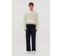 Strickpullover STUDIO SEIDENSTICKER "Studio", Herren, Gr. XL, beige (ecru), 100% Wolle, unifarben, regular fit, Rundhals, Pullover Strickpullover, Langarm Rundhals Uni (86817868-XL)