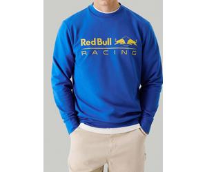 Strickpullover "sweatshirt TEAM LOGO CREW", Herren, Gr. XXL, blau (electric blau), 95% Baumwolle, 5% Spandex, RED BULL RACING X PEPE, Pullover Strickpullover (75155918-XXL) electric blau
