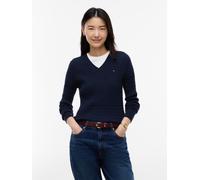 Tommy Hilfiger Damen Co Cable Fine Gg V-nk Ls SWT Ww0ww44987 Pullover (1er Pack)