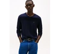 Strickpullover TOMMY HILFIGER "ESSENTIAL COTTON V NECK" Gr. XXL, blau (desert sky) Herren Pullover (81668435-XXL) desert sky