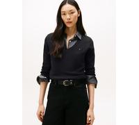 Tommy Hilfiger Damen Wollpullover, schwarz, Gr. S