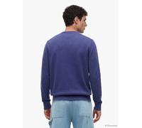 Strickpullover TOMMY JEANS "TJM SLIM FIT LIGHT SWEATER", Herren, Gr. M, blau storm, Strick, Obermaterial: 100% Baumwolle, slim fit normal, Rundhals, eingesetzt Rippstrickbündchen, Pullover Strickpullo