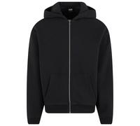 Urban Classics Herren Kapuzenpullover Fluffy Zip Hoody, Flauschiger Kapuzenpullover mit Reißverschluss, Zip Hoodie für Männer, Oversize Fit