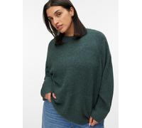 VERO MODA Curve Vmcboom Ls O-Neck Pullover Ga Noos Cur - Plus Size