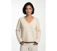 VERO MODA Damen Vmaquarius Ls V-Neck Raglan Pullover Bf, Birch, M