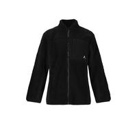 Strickpullover WHISTLER "Bear", Mädchen, Gr. 164, schwarz, 100% Polyester, unifarben, normal, hoch geschlossener Ausschnitt, Pullover Strickpullover, aus atmungsaktiven Teddyfleece (58244620-164) schw