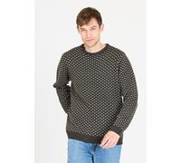 Strickpullover WHISTLER "Borge", Herren, Gr. XL, grau, 70% Polyacryl, 30% Wolle, unifarben, normal, Rundhals, Pullover Strickpullover, mit atmungsaktiver Eigenschaft (24098136-XL) grau