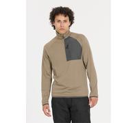 Strickpullover WHISTLER "Helge", Damen, Gr. 3XL, braun, 95% Polyester, 5% Elasthan, unifarben, kurz, Rundhals, Pullover Strickpullover, Im atmungsaktiven und dehnbaren Design (41372116-XXXL) braun