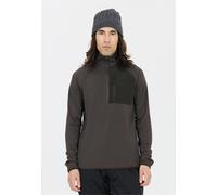 Strickpullover WHISTLER "Helge", Damen, Gr. XL, grau, 95% Polyester, 5% Elasthan, unifarben, kurz, Rundhals, Pullover Strickpullover, Im atmungsaktiven und dehnbaren Design (20623068-XL) grau