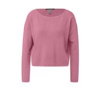 Q/S designed by - Rippstrick-Pullover pink - Gr. - XS